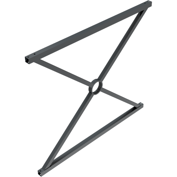 City fence | Posts and fence element | Fence elementCenter spacing: 1000 mm